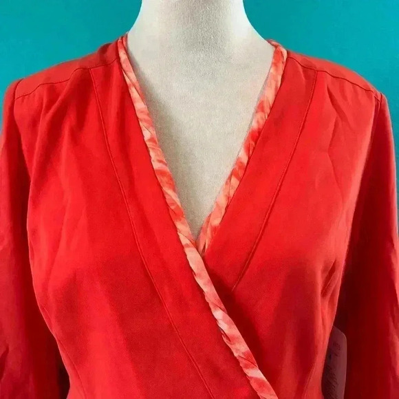 NWT Cabi #216 Jane Jacket Red Peplum Career Corporate Corpcore Office Size 4 - Picture 3 of 8
